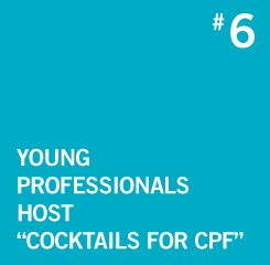 Young Professionals Host 'Cocktails for CPF'